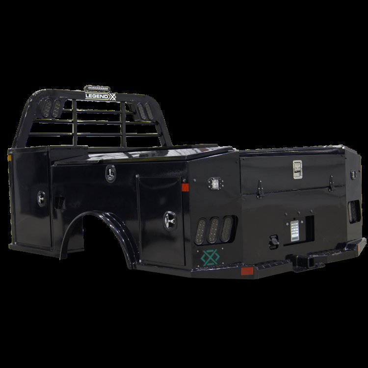 2026 Legend X Truck Beds A4 Apollo 8'6/84/57/42 GN Service Bed Truck Bed