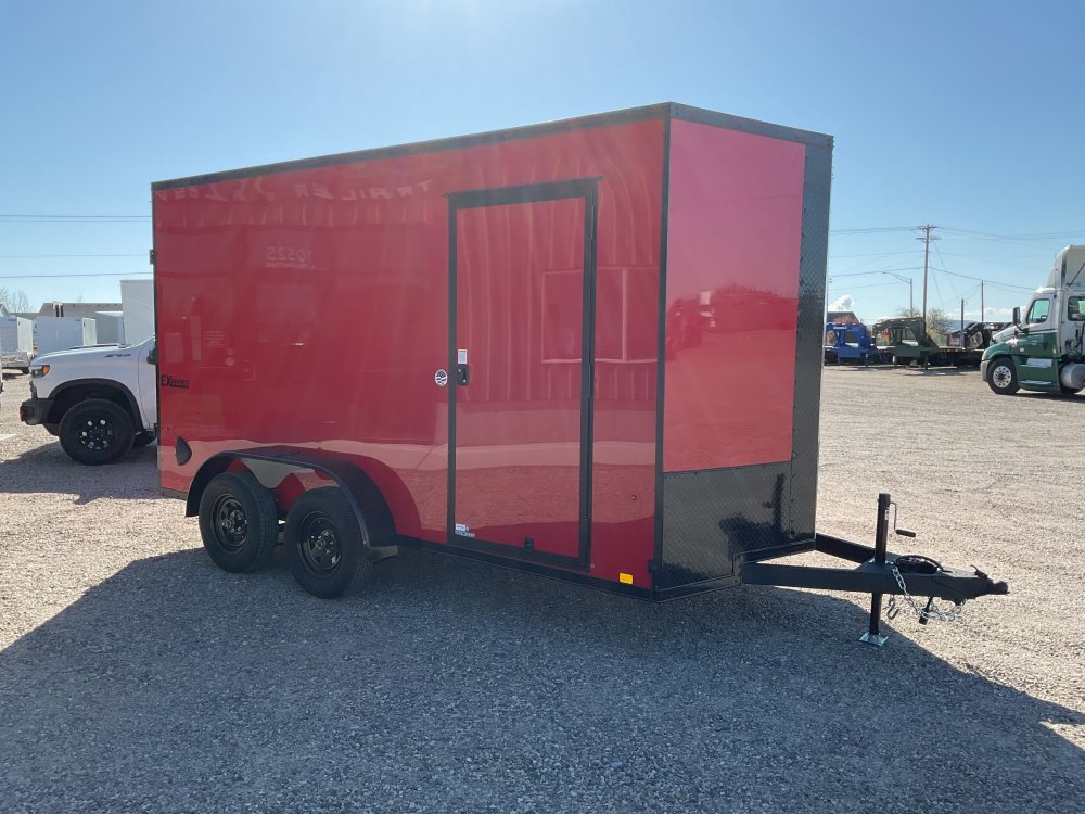 2026 Cargo Express 7X14 EX DLX V NOSE 7K RAMP Enclosed Cargo