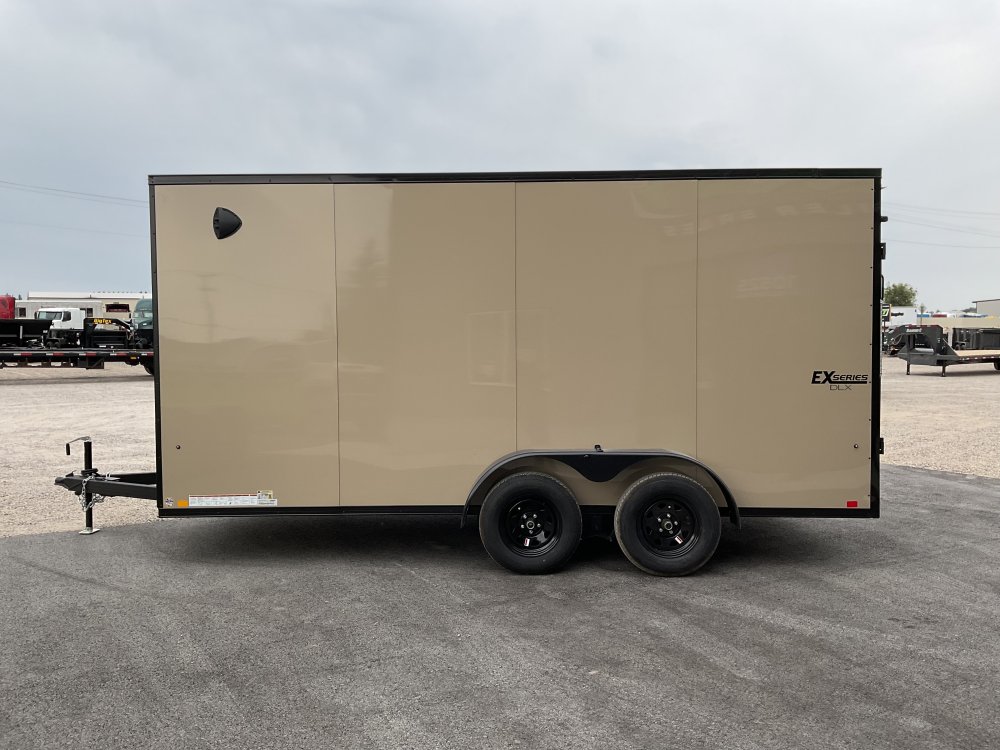 2027 Cargo Express 7X16 EX DLX V NOSE 7K RAMP Enclosed Cargo