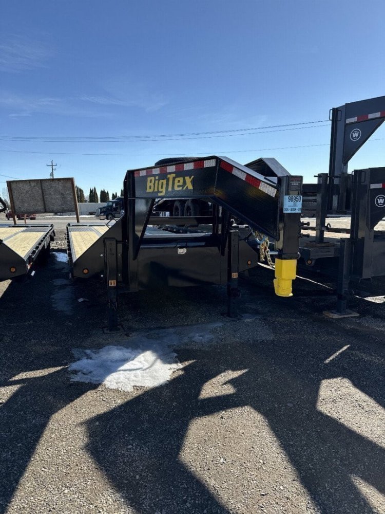 2025 Big Tex Trailers 22gn-30' MR Flatbed Trailer