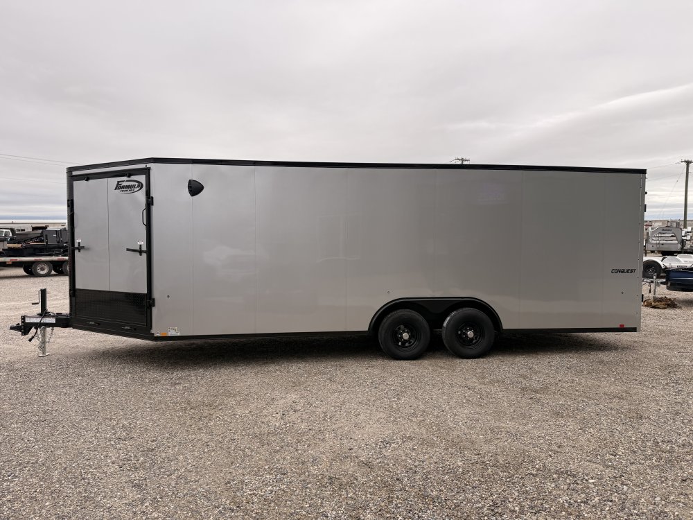 2026 Formula CONQUEST 8.5X27 V-NOSE MOTORSPORT 10K Enclosed Cargo