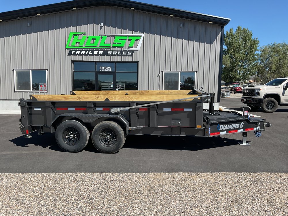 2027 Diamond C LPT207 82x14' 24" Sides Dump