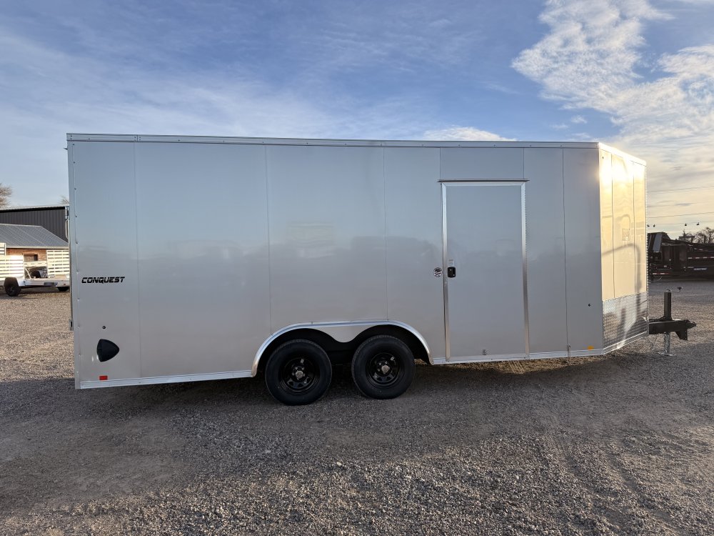 2026 Formula CONQUEST 8.5X23 V-NOSE MOTORSPORT 7K Enclosed Cargo