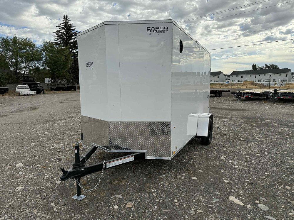 2026 Cargo Express 6x12 EX DLX 3k Barn Door Cargo / Enclosed Trailer