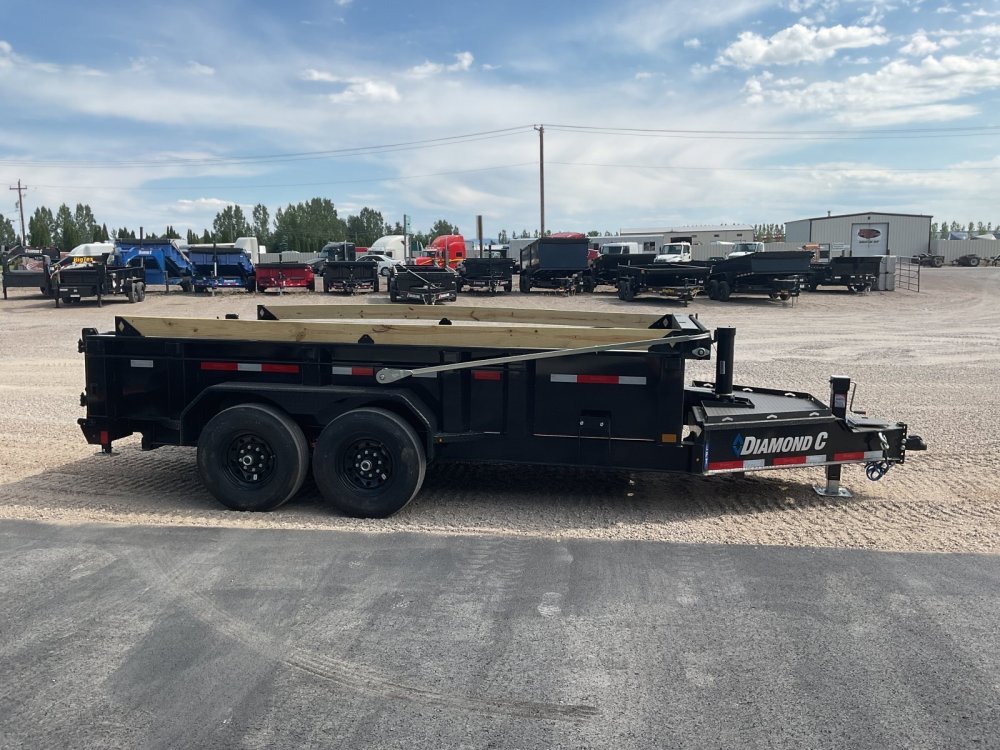 2027 Diamond C LPT207 82x14' 24" Sides Dump