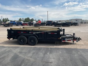 2027 Diamond C LPT207 82x14' 24" Sides Dump