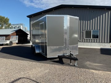 2027 Cargo Express 7X14 EX DLX V NOSE 7K RAMP Enclosed Cargo