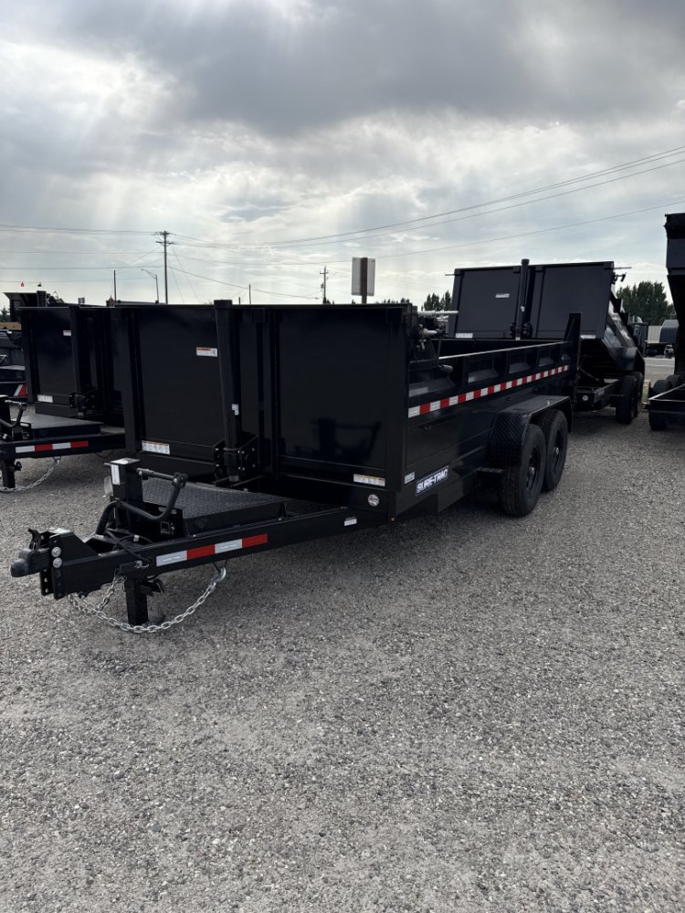 2025 Sure-Trac ST8214 82x14 14K Telescopic Dump Trailer
