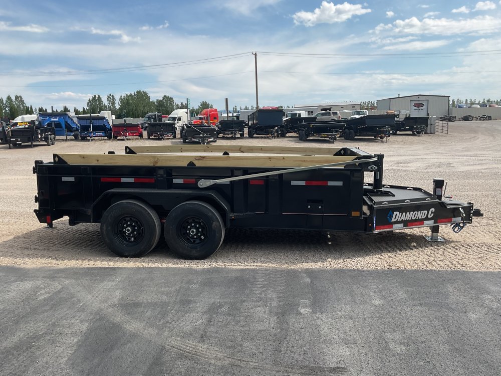 2026 Diamond C LPT207 82x14' 24" Sides Dump