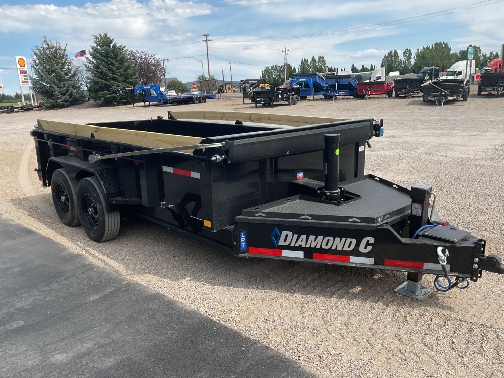 2026 Diamond C LPT207 82x14' 24" Sides Dump