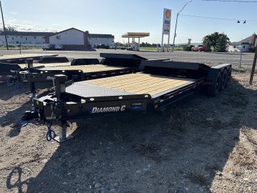 2025 Diamond C Trailers HDT307 24'X82" Equipment Trailer