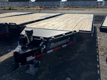 2025 Diamond C Trailers DEC207- 102X24' STRAIGHT DECK Equipment Trailer