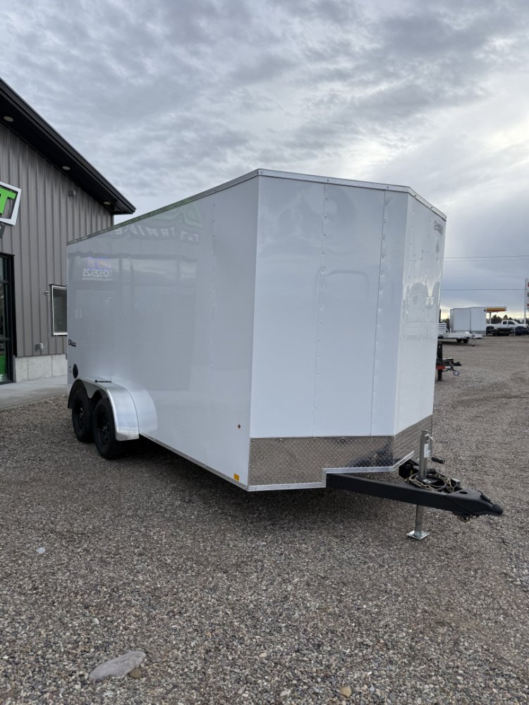 2026 Cargo Express 7X16 EX DLX V NOSE 7K RAMP Cargo / Enclosed Trailer