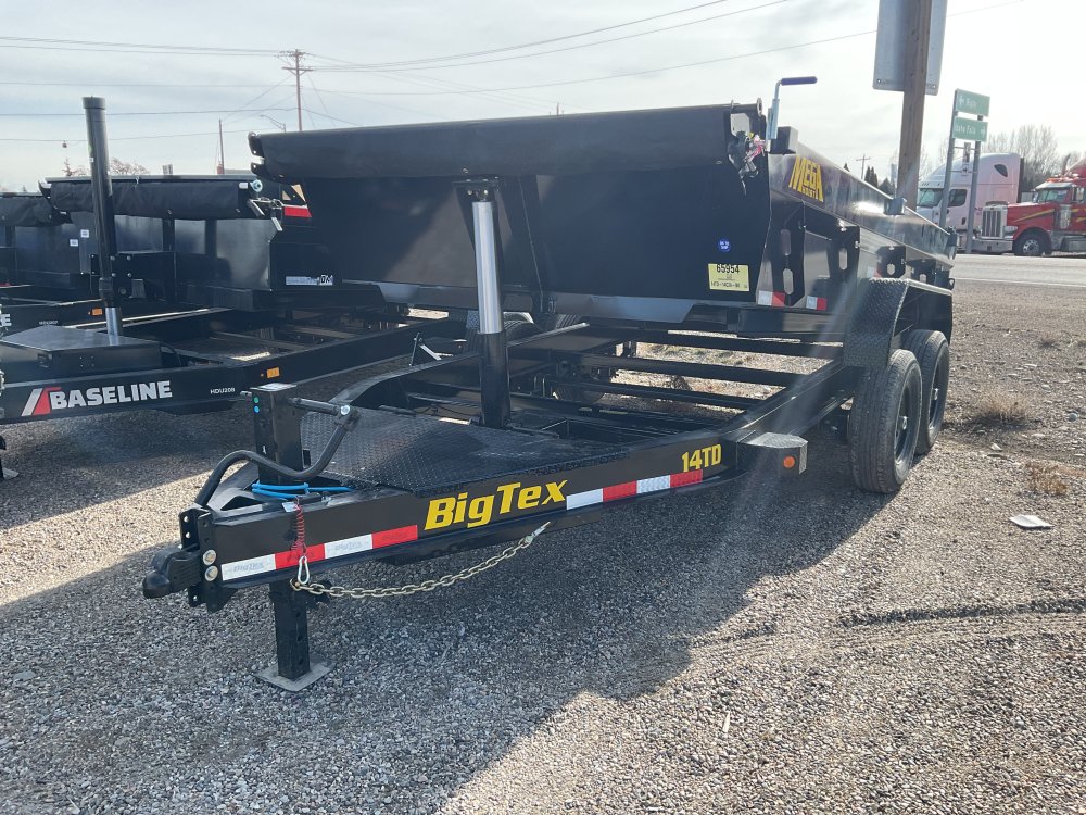 2026 Big Tex 14TD 83"X14' Telescopic Dump