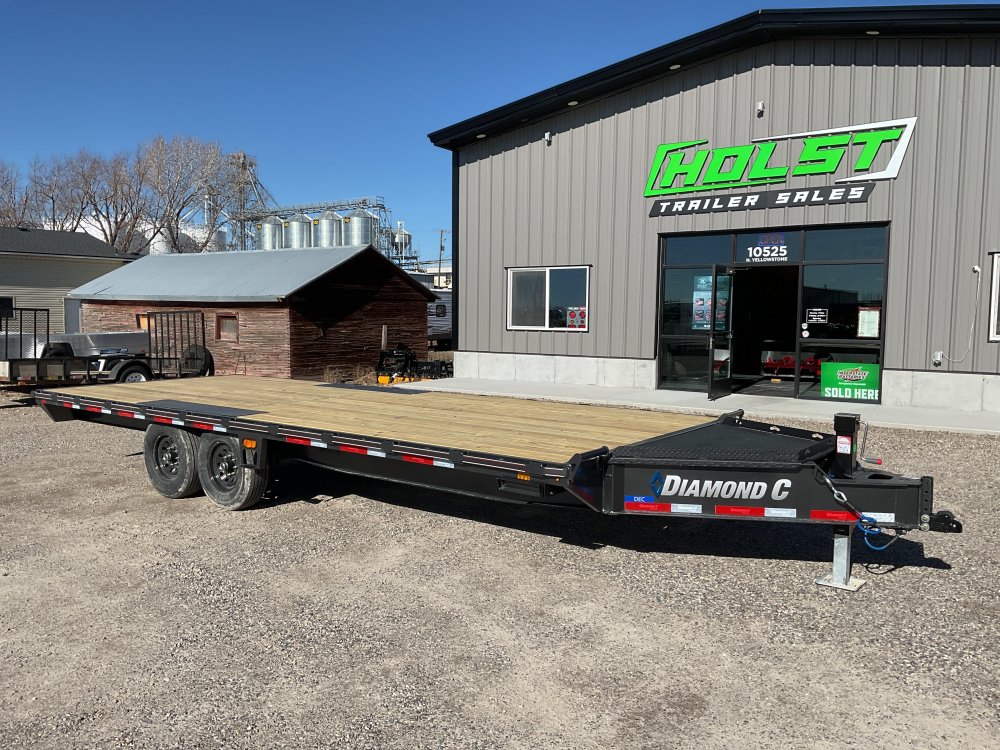 2025 Diamond C Trailers DEC207- 102X24' STRAIGHT DECK Equipment Trailer