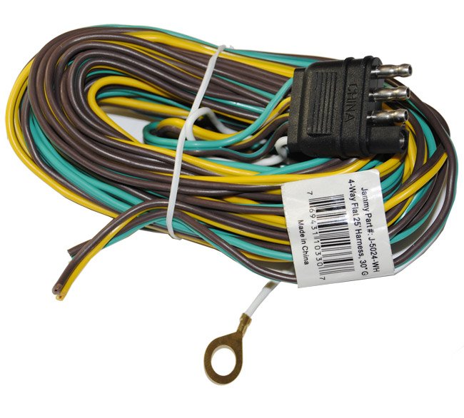 4Way 5 Wire Harness 30' 18AWG