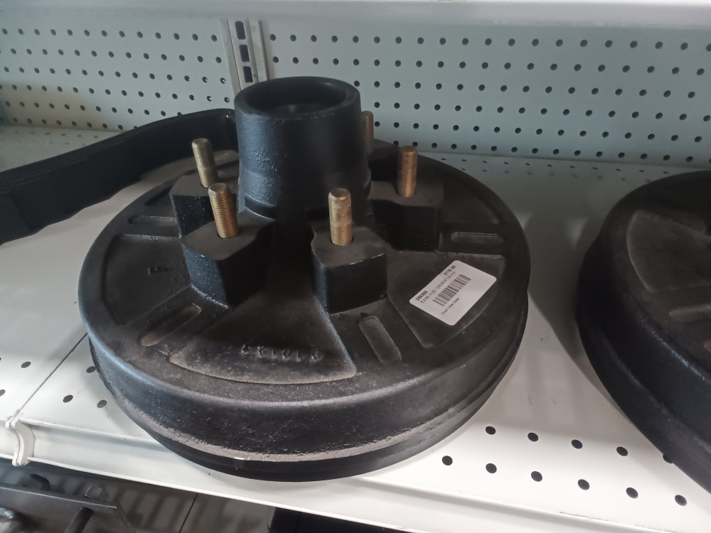 5.2-6k Hub/Drum 6" on 5.5"