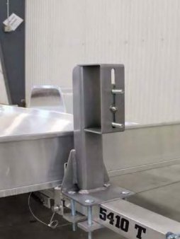 Aluma Spare Tire Carrier 4" Vertical 5 Bolt