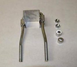 Aluma Spare Tire Carrier Siderail Mnt 5bolt