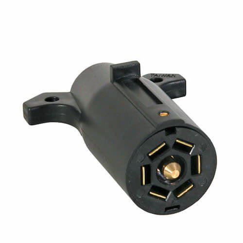 7-WAY RV STYLE FLAT PIN PLUG