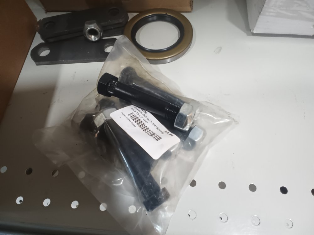 Shackle Bolt for 1-3/4" Spring 9/16-18 x 3" (ea)