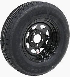 205/75R15 Black Wheel/Tire Combo