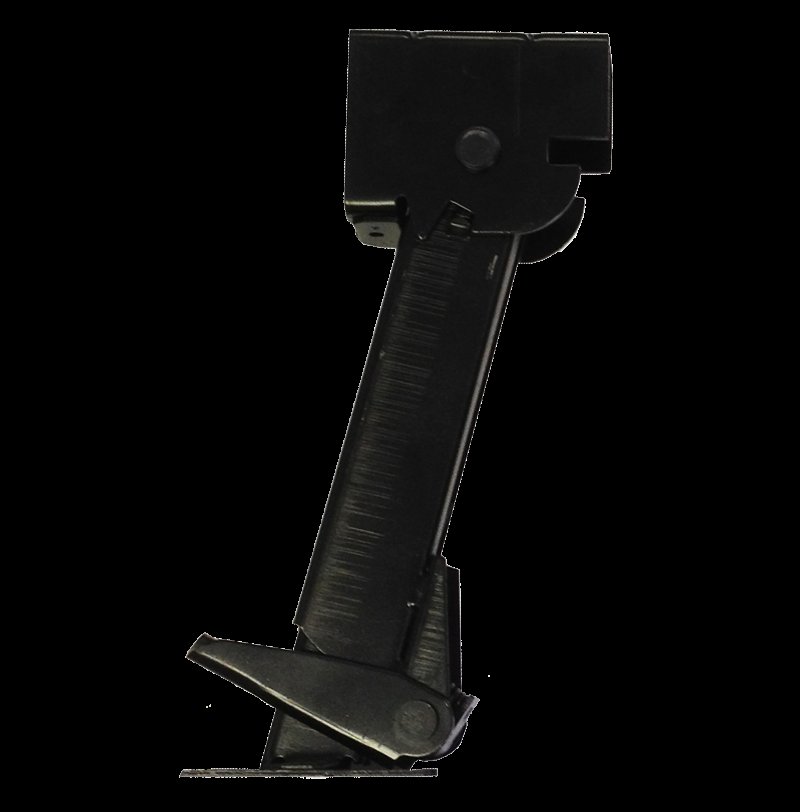 Stabilzer Jack, Fold Down, Black Painted Steel