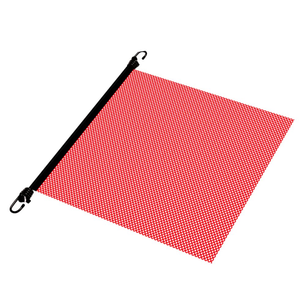 Safety Flag Bungee RED