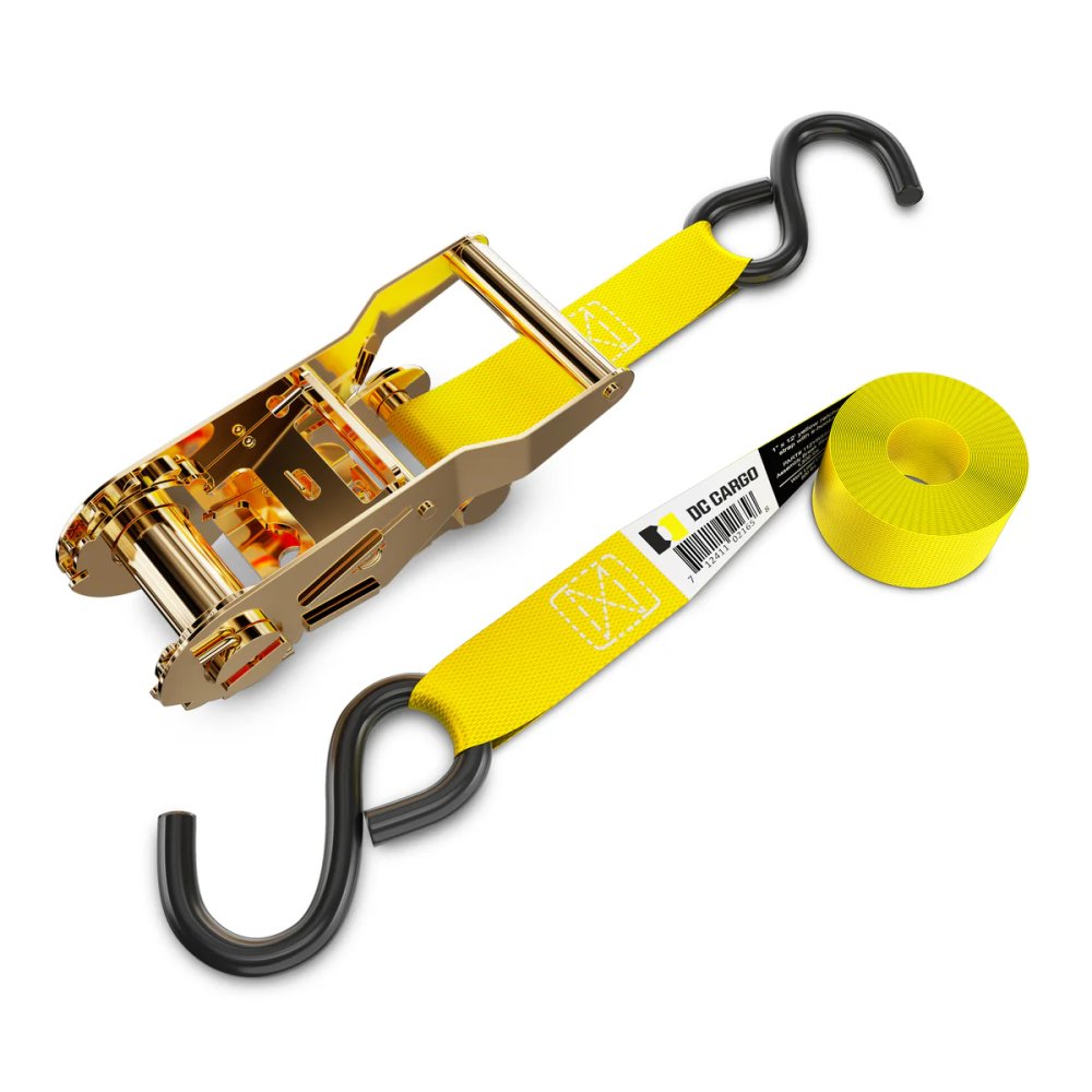 1x12' Ratchet Strap w/ s-hook