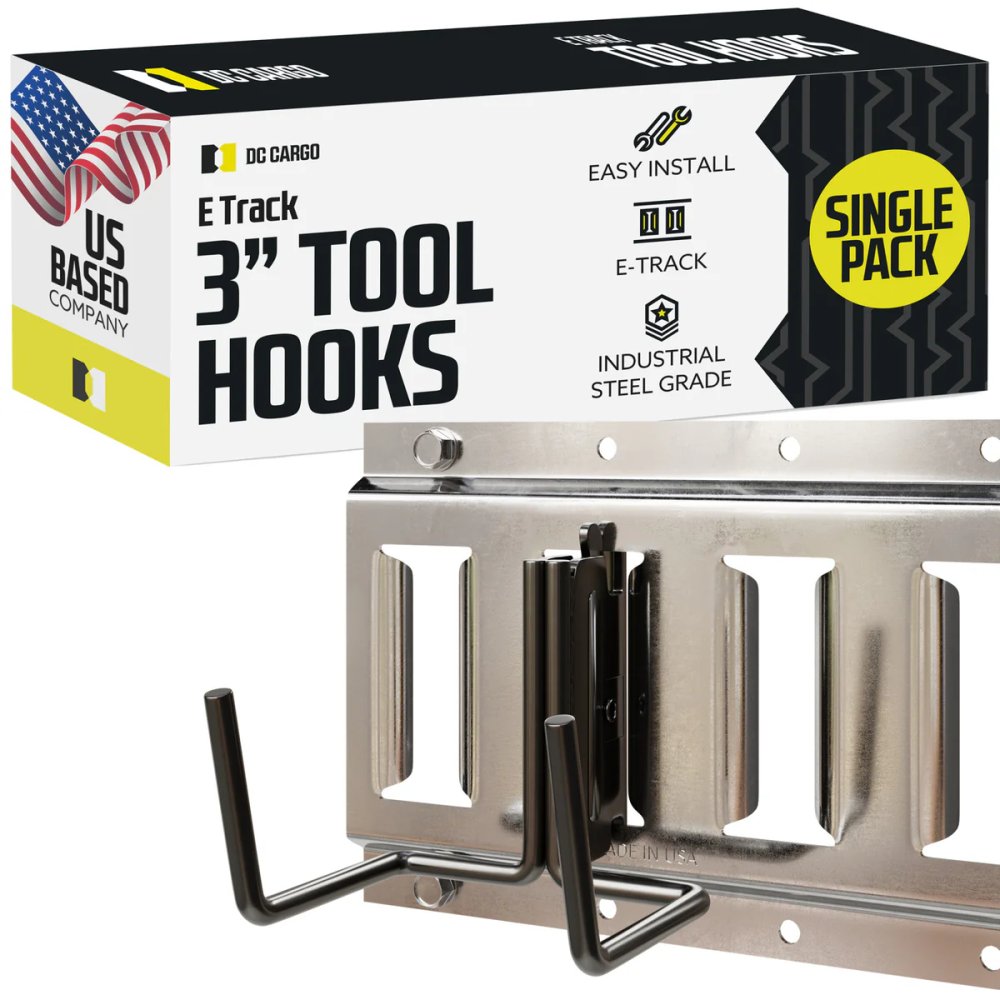 E-TRACK TOOL HANGER, 3"
