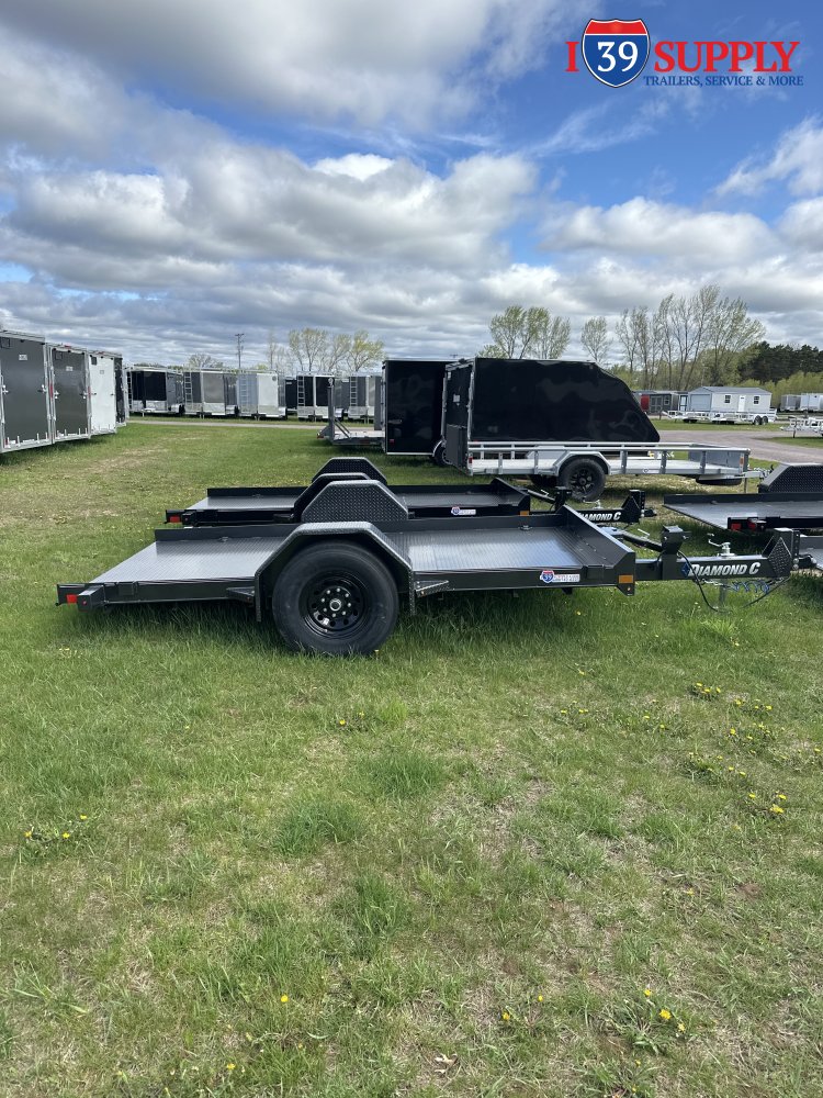 12'x77' Diamond C DSA 107 Equipment Trailer