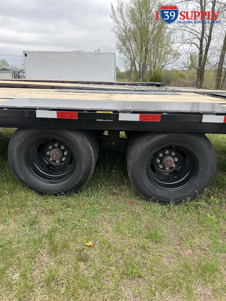H&H 102x25+5 Dovetail Low-Pro Dual Tandem Deckover, 22.5k