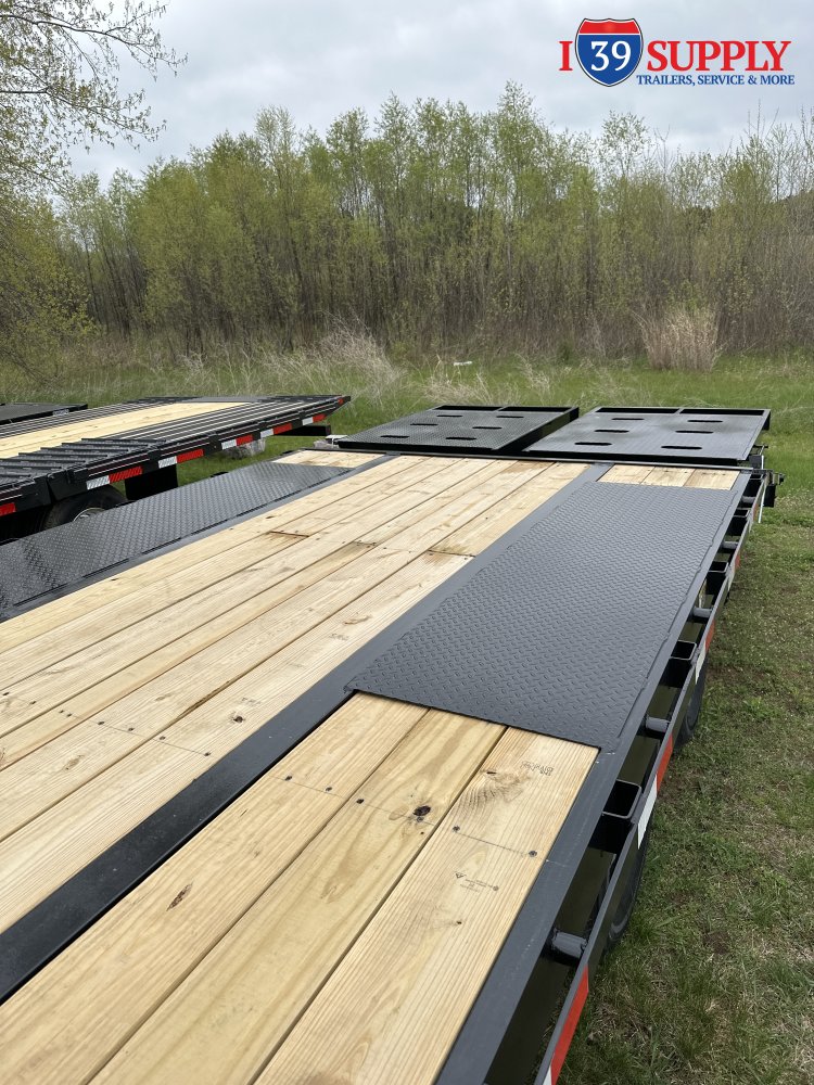 H&H 102x25+5 Dovetail Low-Pro Dual Tandem Deckover, 22.5k