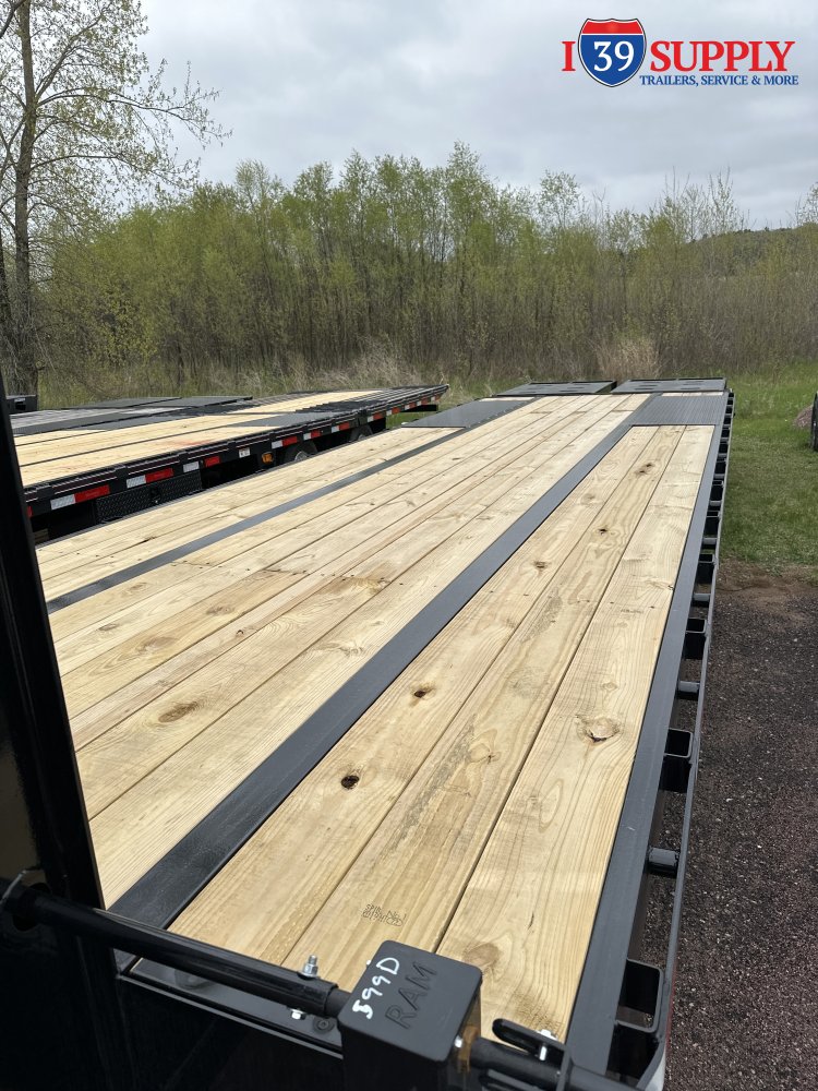 H&H 102x25+5 Dovetail Low-Pro Dual Tandem Deckover, 22.5k