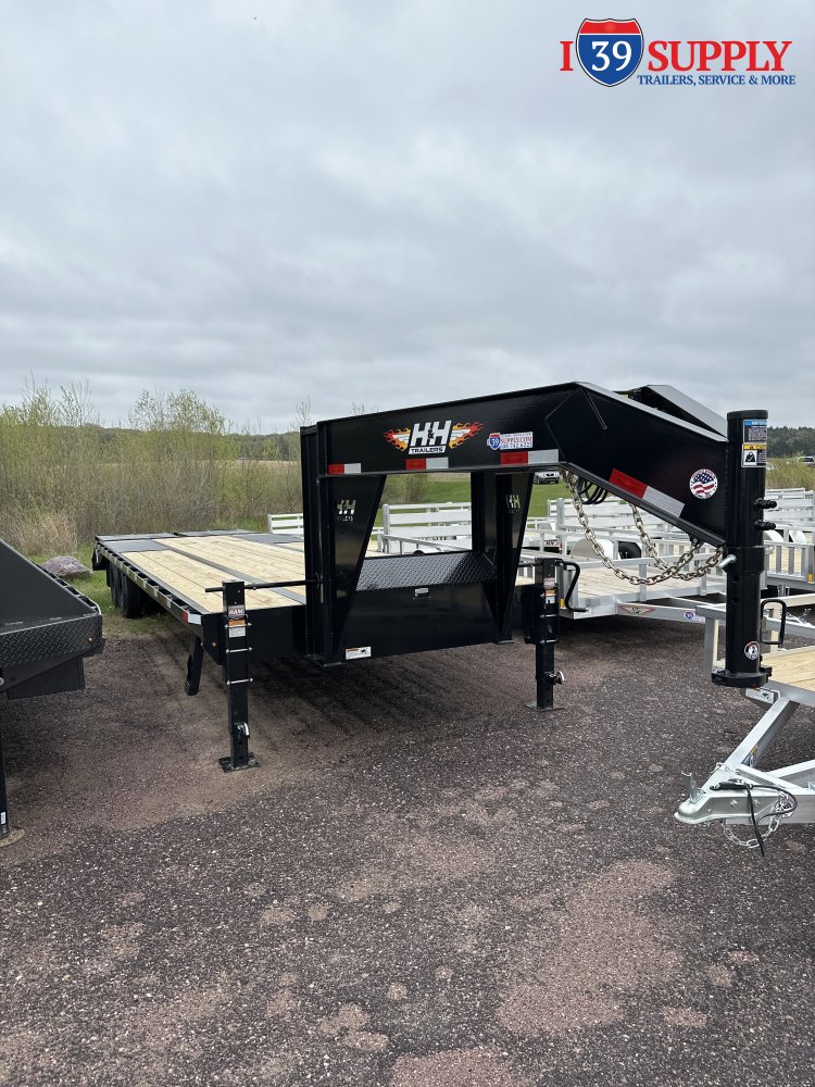 H&H 102x25+5 Dovetail Low-Pro Dual Tandem Deckover, 22.5k