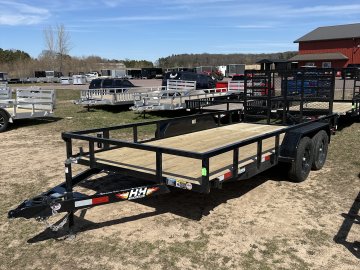 Rail Side Utility - Steel Frame - Tandem Axle