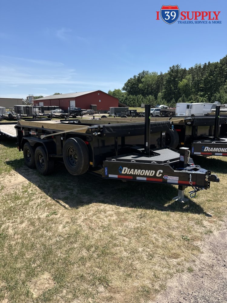 LPT 207 14x82 Low Pro Telescopic Dump Trailer