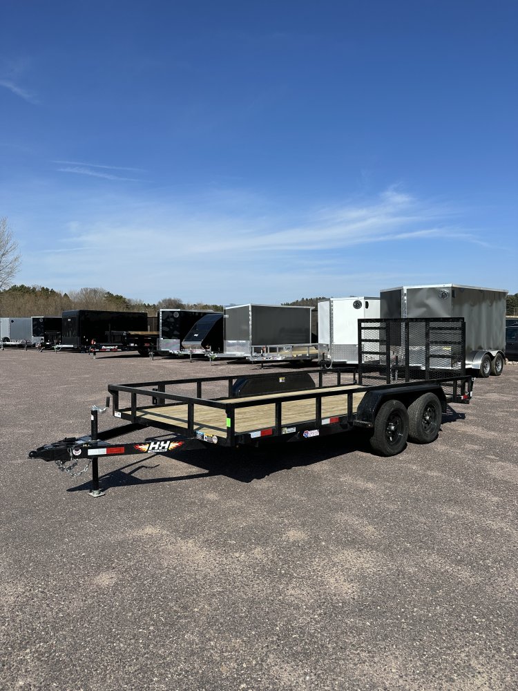 82x16 RS H&H Utility Trailer, 7K TA