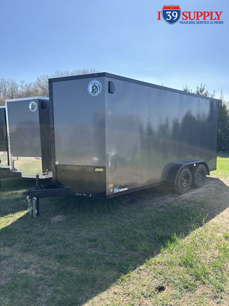 DHW 7x16 TA35 Darkhorse Enclosed Cargo