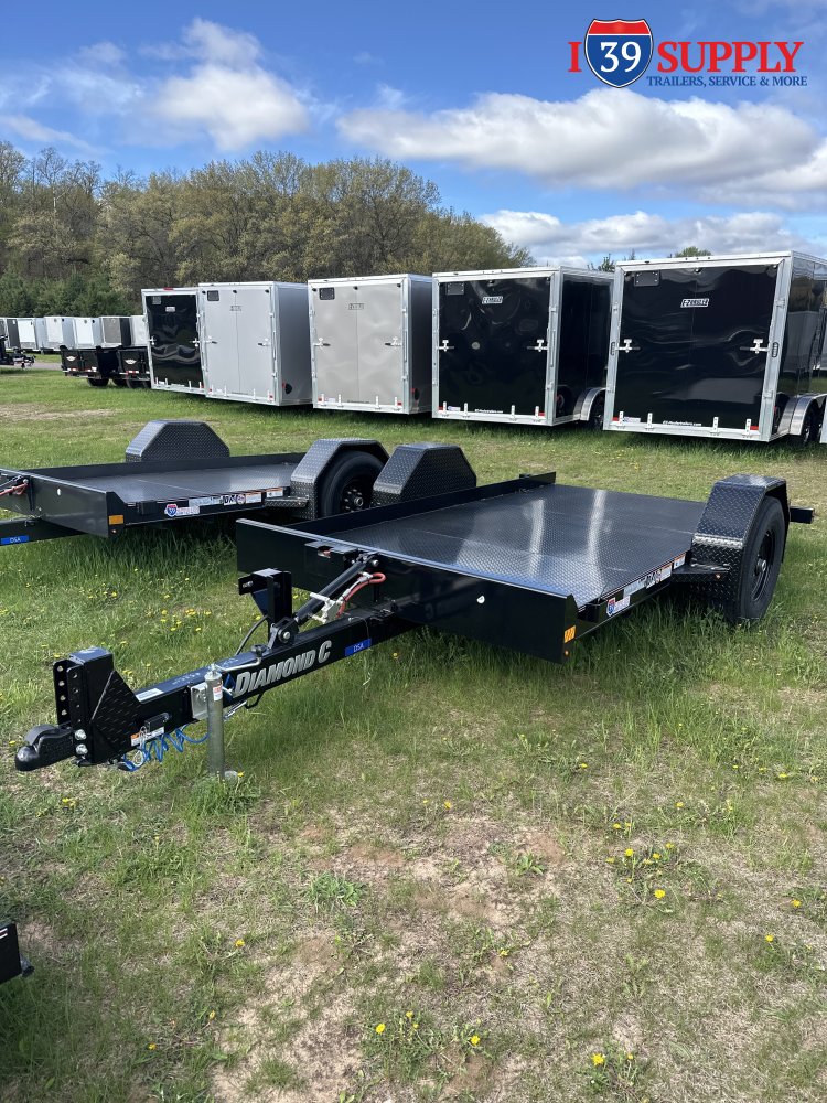 12'x77' Diamond C DSA 107 Equipment Trailer