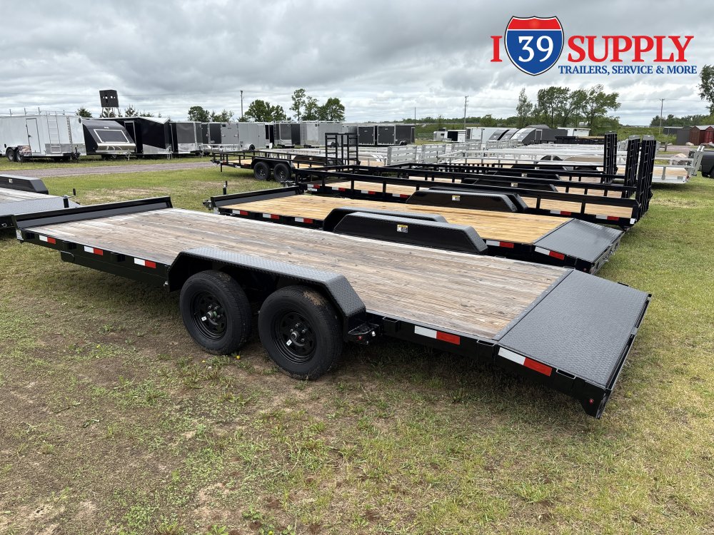 H&H 82x20 (18+2) Car Hauler Trailer, 7k JAYS