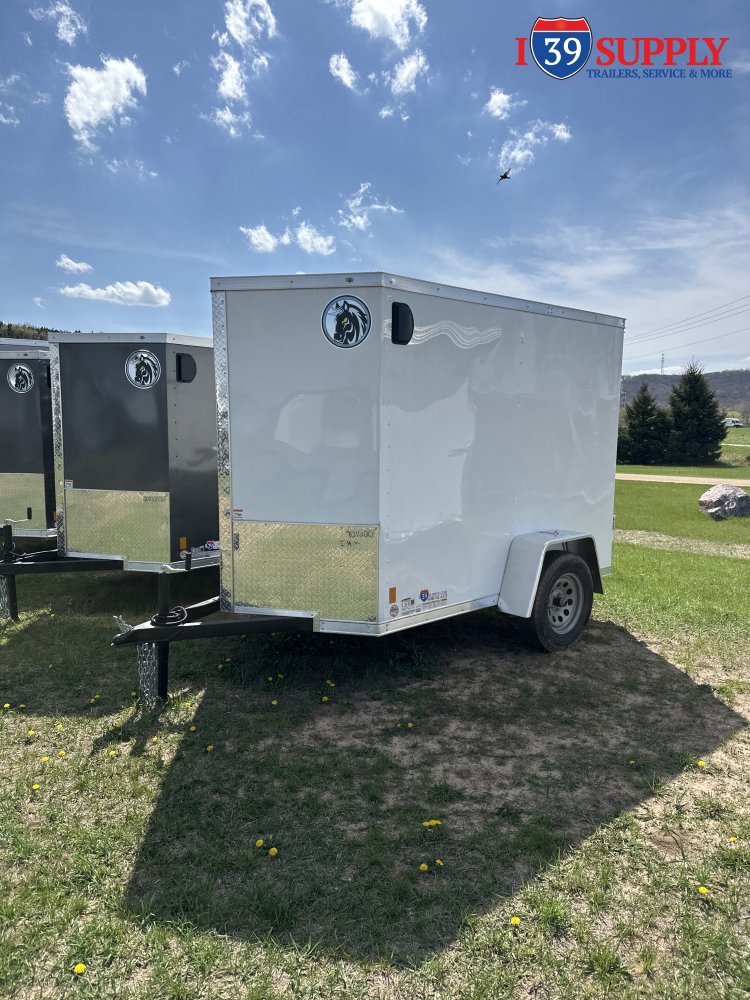 DHW 5x8 SA Darkhorse Enclosed Cargo