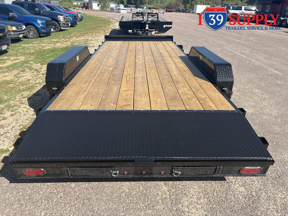 H&H 82x18 (16+2) Car Hauler Trailer, 7k