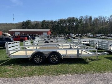 Rail Side Utility - Aluminum Frame - Tandem Axle