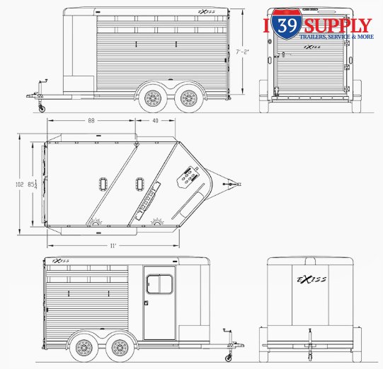 Exiss Express 2H Slant BP - CX