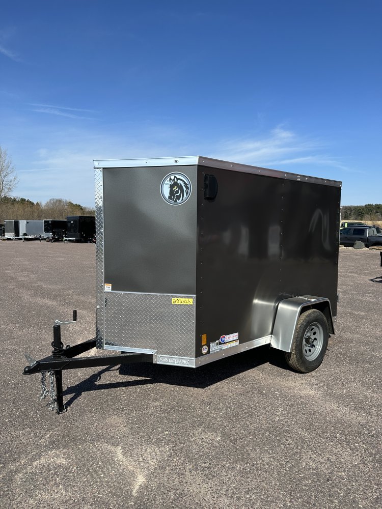 Single Axle Steel Enclosed Trailers