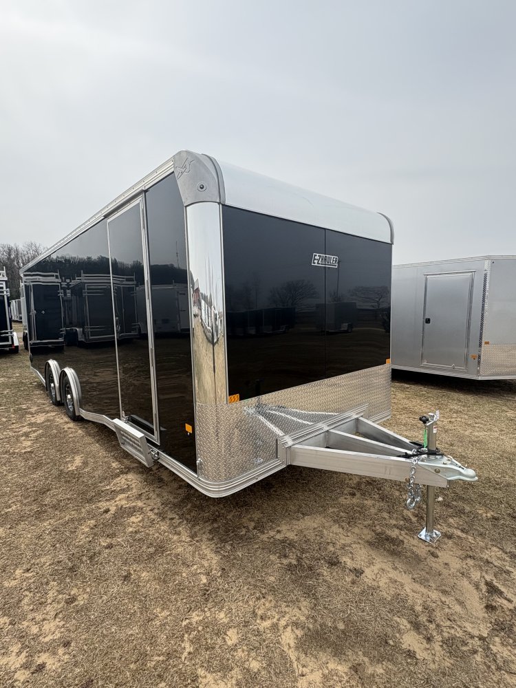 EZ Hauler 8.5x24 TA EZEC - Spread 5200# Torsion w/Escape Door