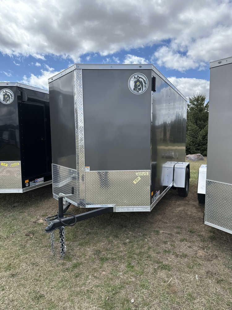 Single Axle Steel Enclosed Trailers