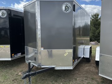 Single Axle Steel Enclosed Trailers