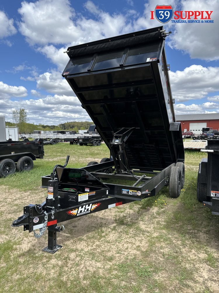 H&H 83x14 Industrial Standard Dump Trailer, 14k